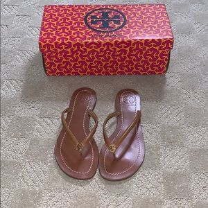 Tory Burch Tan Terra Thong Flip Flop